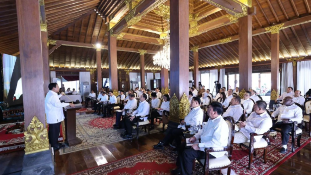 Dokumentasi Pembekalan Calon Menteri dan Wakil Menteri di Hambalang. (Sumber: tangkapan layar instagram @prabowo)